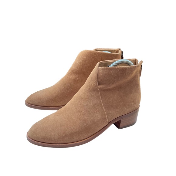Soludos Venetian Tan Ankle Booties Womens Shoes Size 7 1/2 - Picture 1 of 15